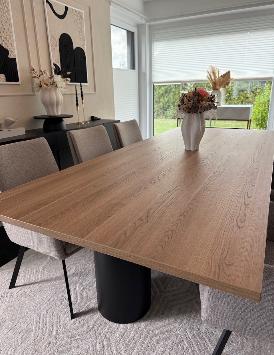 Individuelle Tischplatte Esszimmer